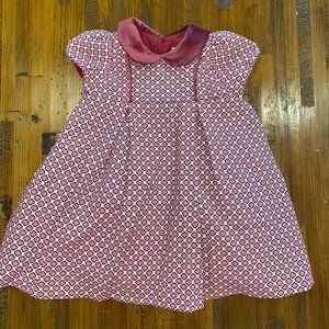 Luli & Me Jewel Jaquard Dress